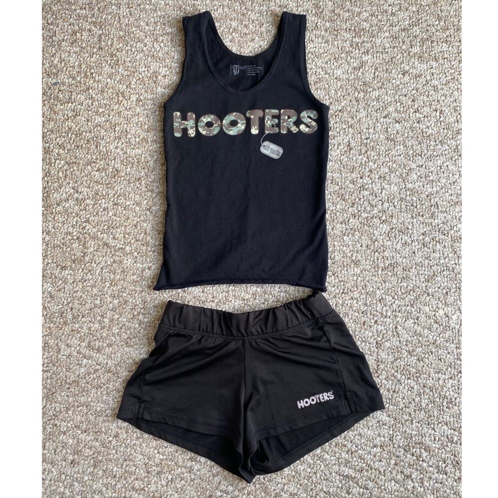 Hooters Military Uniform in Black